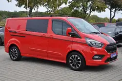Ford Transit Custom Transit Custom Kasten DOKA 320 L2 Sport AHK STANDHZ BI XENON TEILLEDER SCHIEBETÜR 2X R.KAMERA DOPPELKABINE APPLE