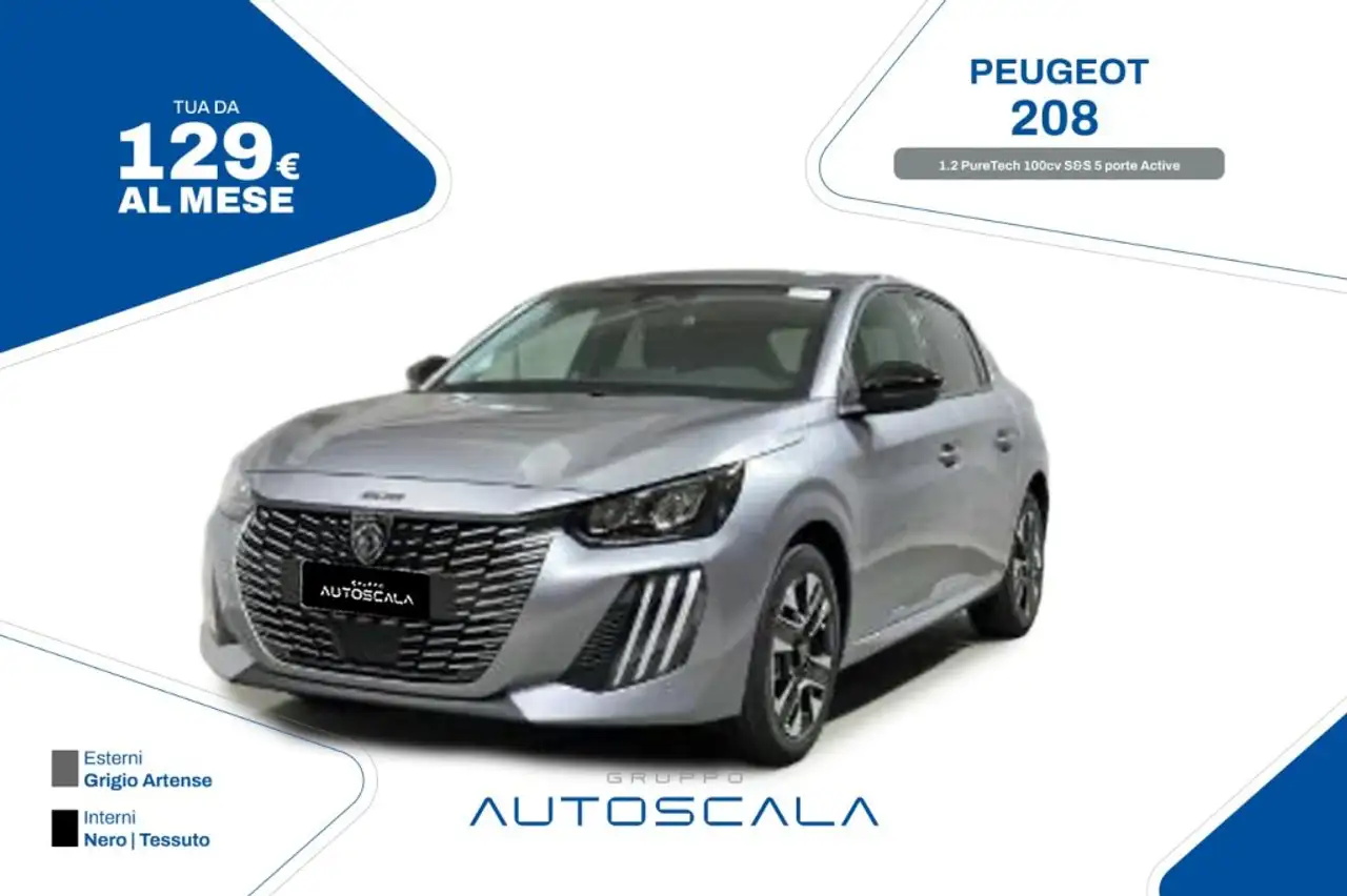 Peugeot 208 1.2 PureTech 100cv S&S 5 porte Active