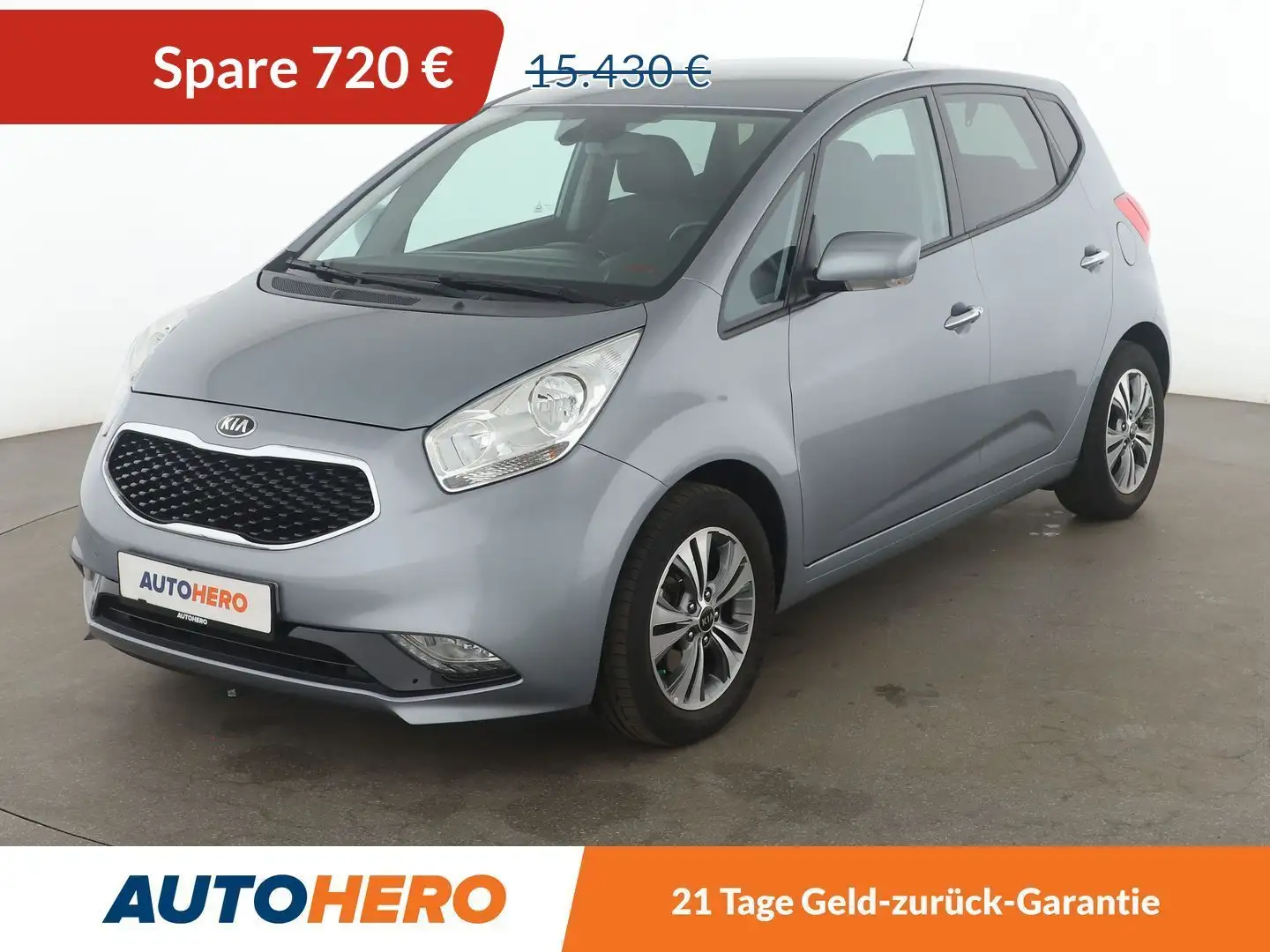 Kia Venga 1.6 Dream Team Aut.*NAVI*CAM*PDC*SHZ*KLIMA* Grau - 1