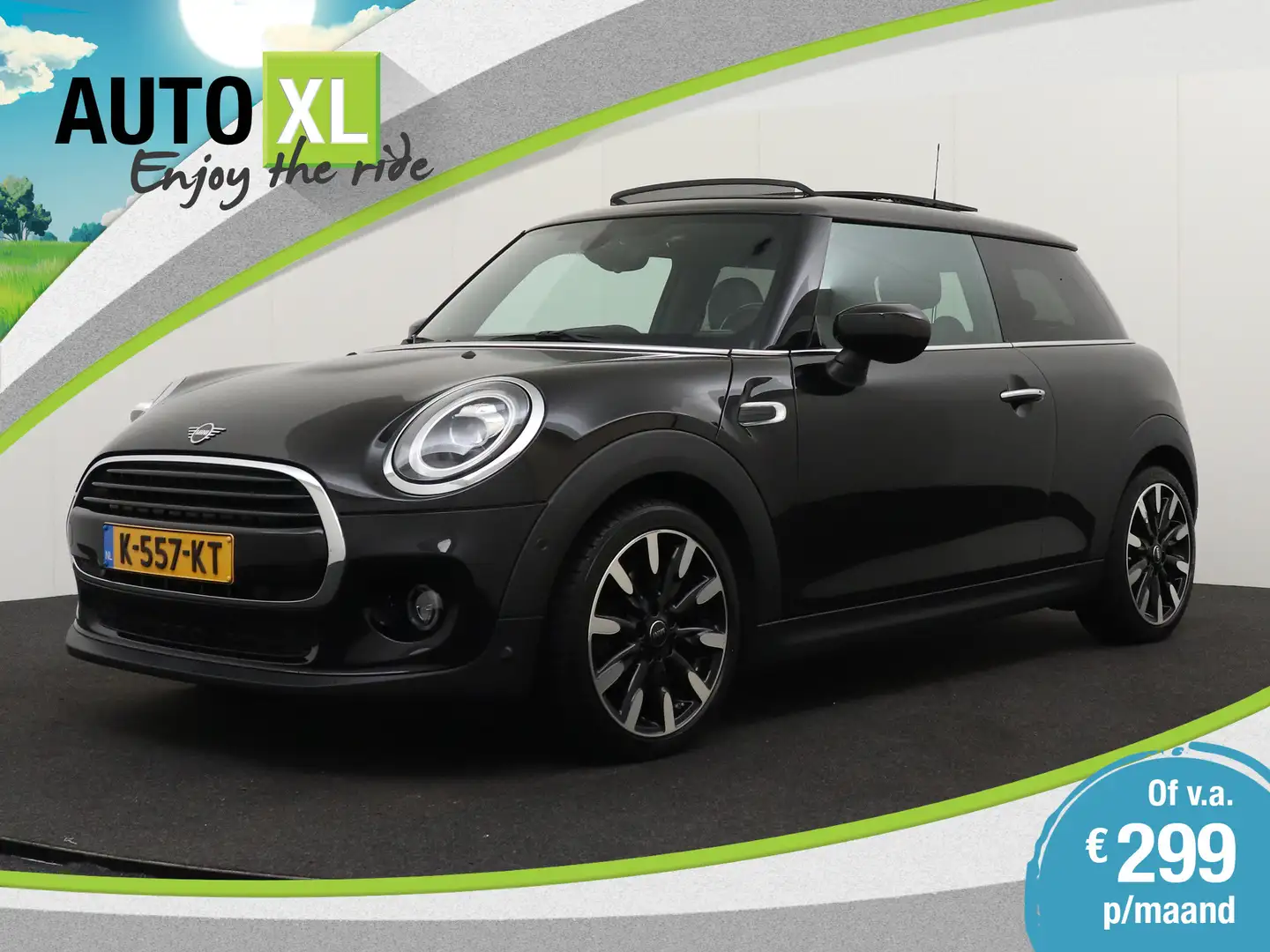 MINI Cooper 1.5 136 PK Aut. Classic Pano-Dak Harman&Kardon Uni Zwart - 1