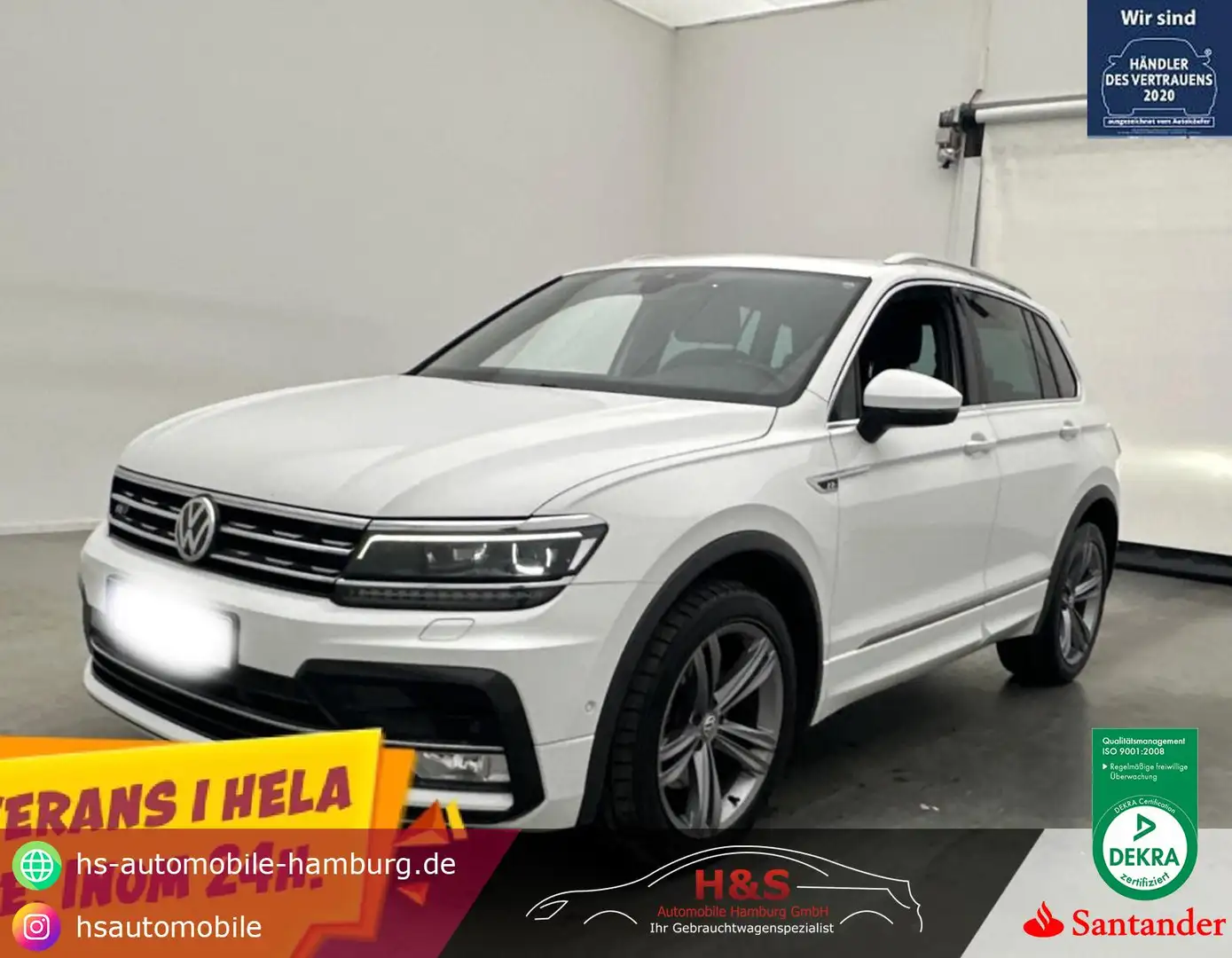 Volkswagen Tiguan Highline/R-Line BMT 4Motion R-Line Blanc - 1