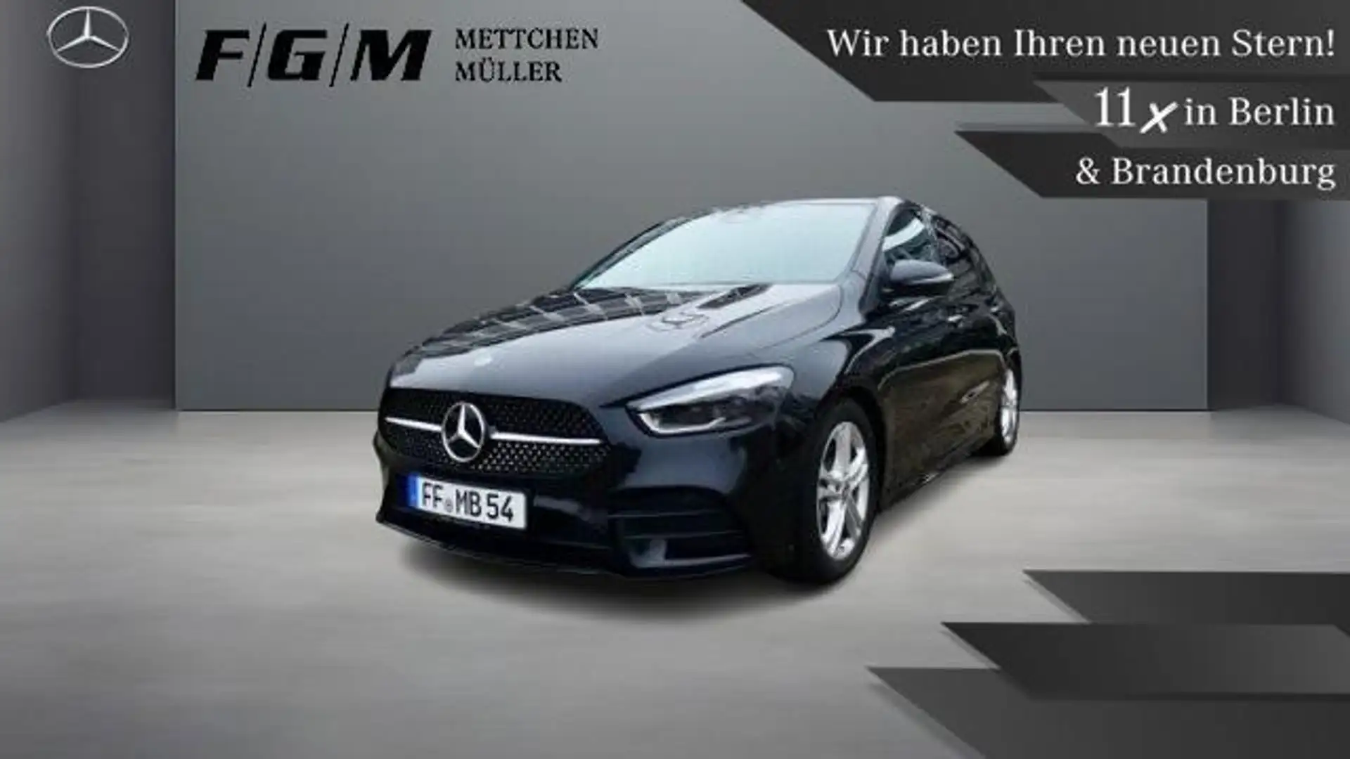 Mercedes-Benz B 200 AMG Line KeyGo|MBeam|S-Dach|Night|Kamera Schwarz - 1