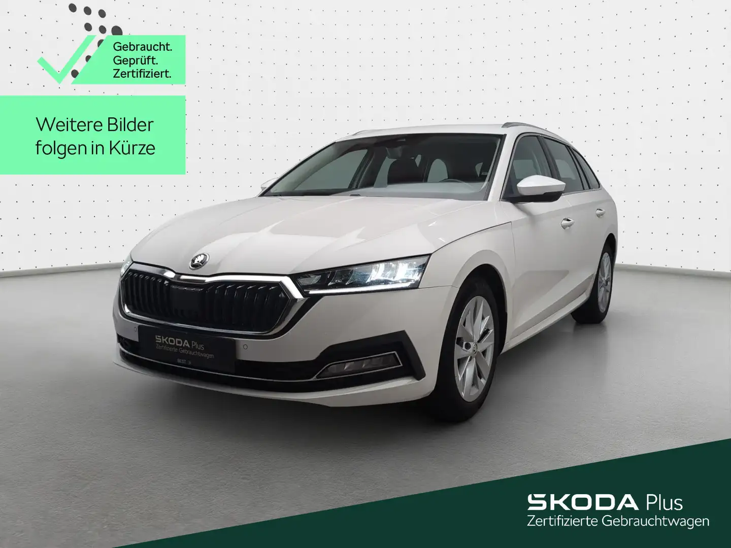 Skoda Octavia Combi 1.5 TSI STYLE*LED*AHK*NAVI*SIDEASS Weiß - 1
