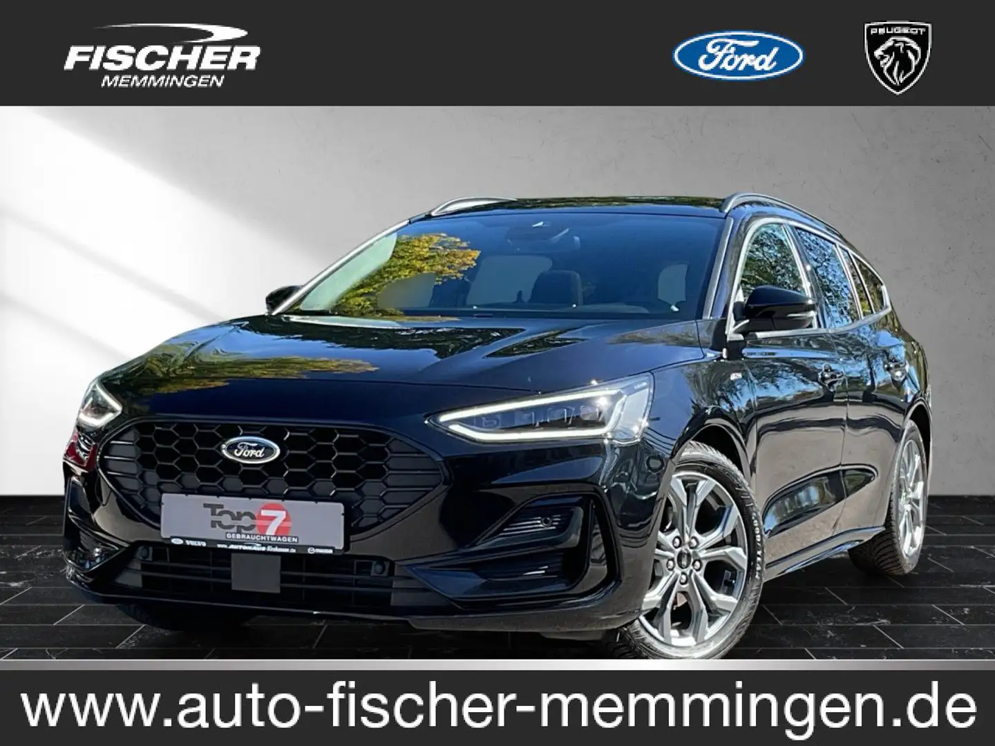 Ford Focus ST-Line Bluetooth Navi LED Klima el. Fenster Negro - 1