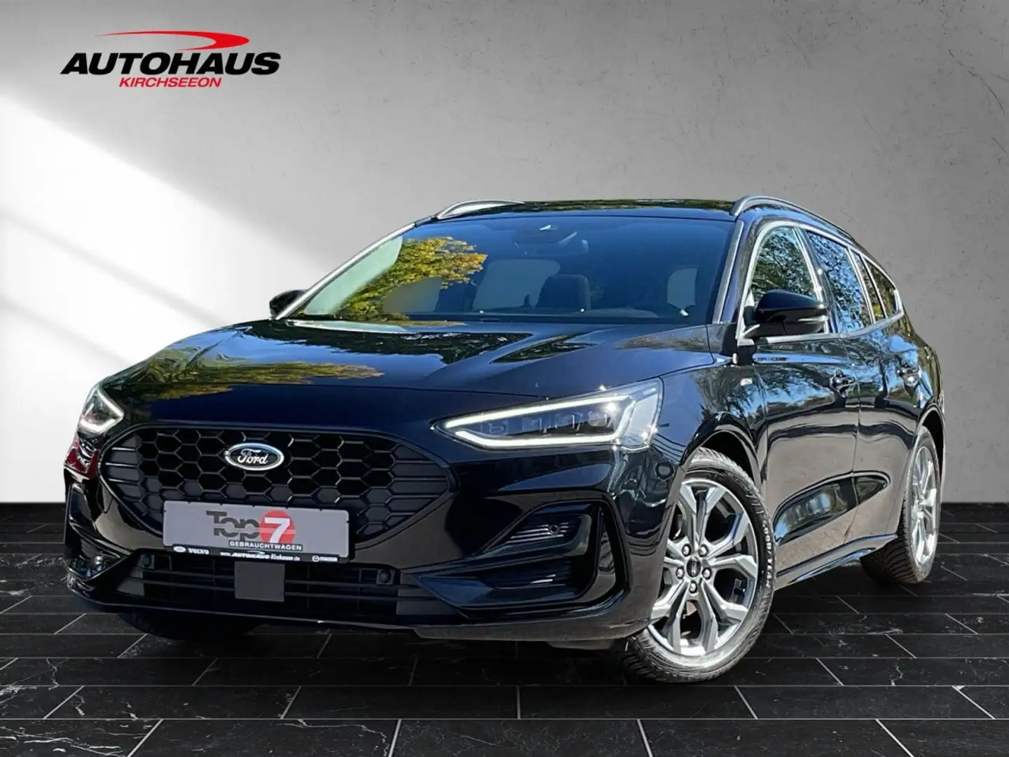 Ford Focus ST-Line Bluetooth Navi LED Klima el. Fenster Negro - 2