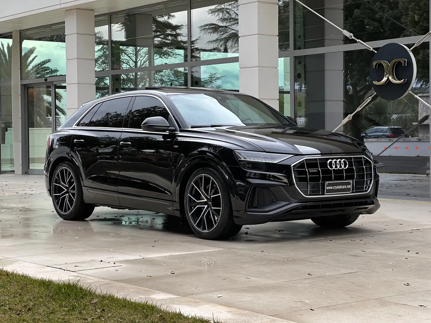 Audi Q8 50 TDI QUATTRO MHEV S LINE PLUS TETTO/C.22/MATR Negro - 1