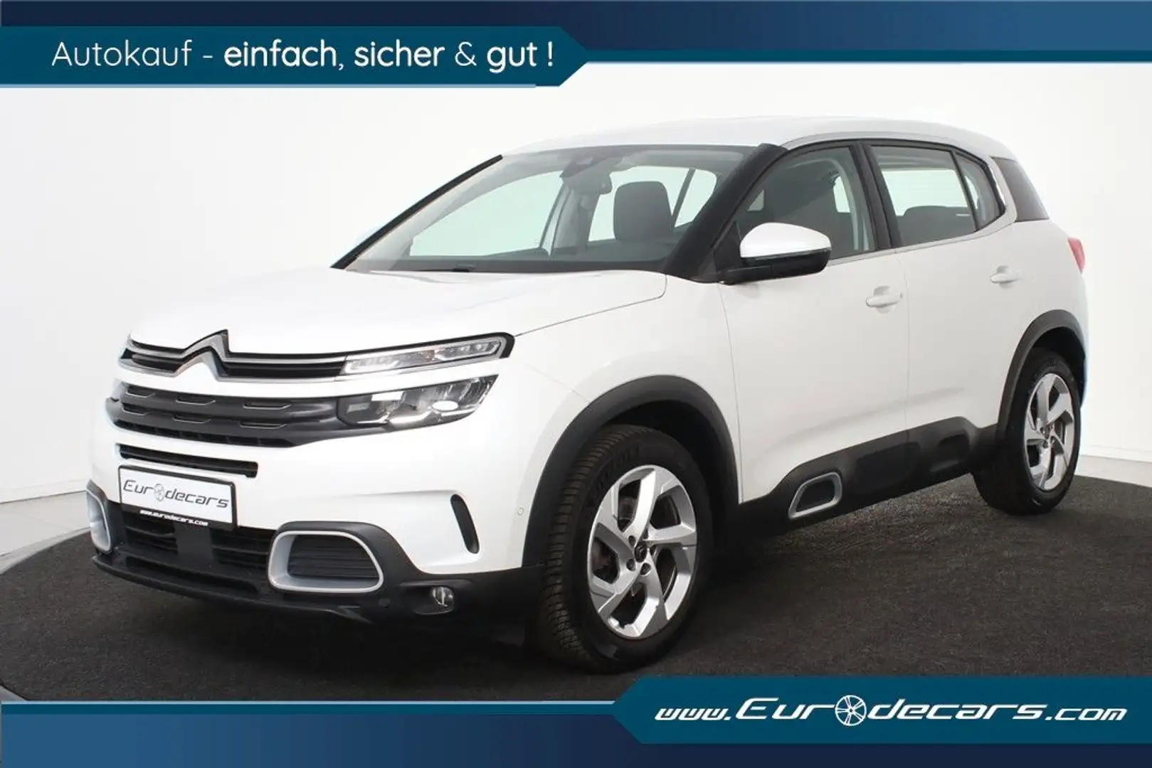 Citroen C5 Aircross FEEL *1.Hand*T-Leder*Navi*AHK* Weiß - 1