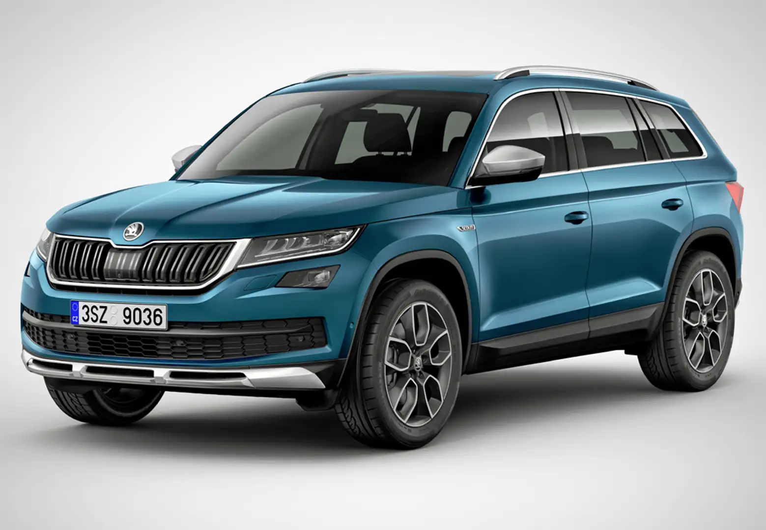 Skoda Kodiaq 2.0TDI AB tech Scout 4x4 DSG 110kW Blanc - 1