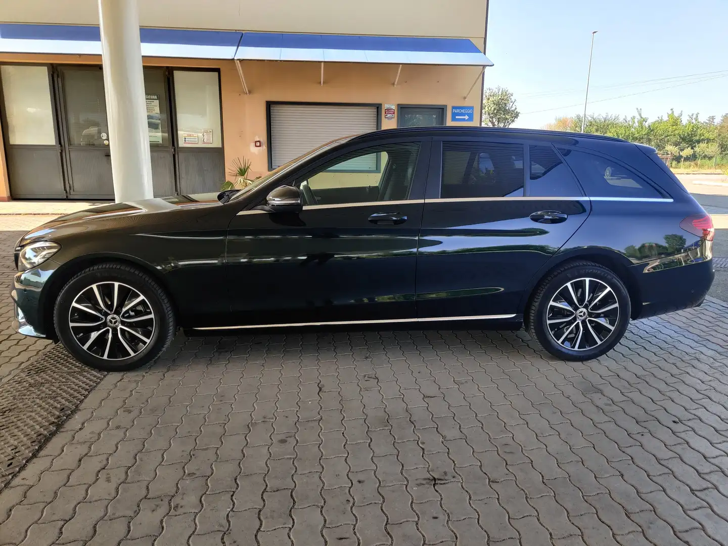 Mercedes-Benz C 220 C SW 220 d Business auto Verde - 2