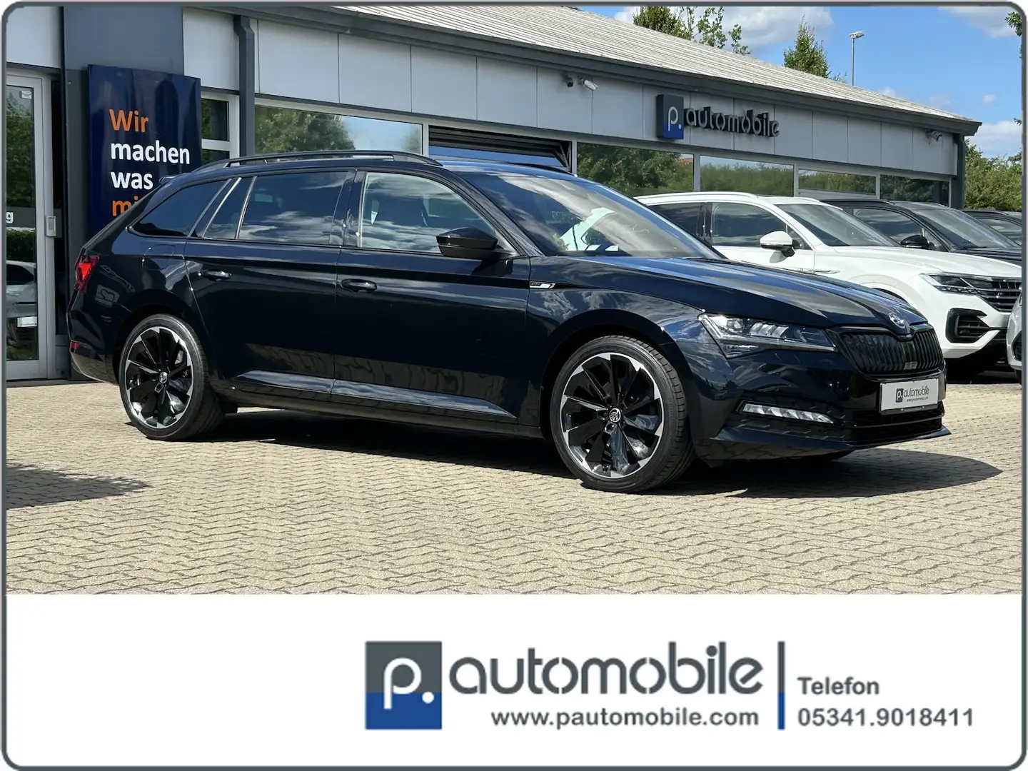 Skoda Superb Combi 2.0 TDI DSG Sportline*DCC*VC*BEAM* Schwarz - 1