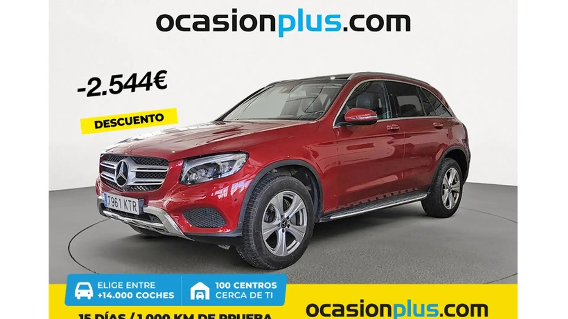 Mercedes-Benz GLC 250 250d 4Matic Aut. Rojo - 1