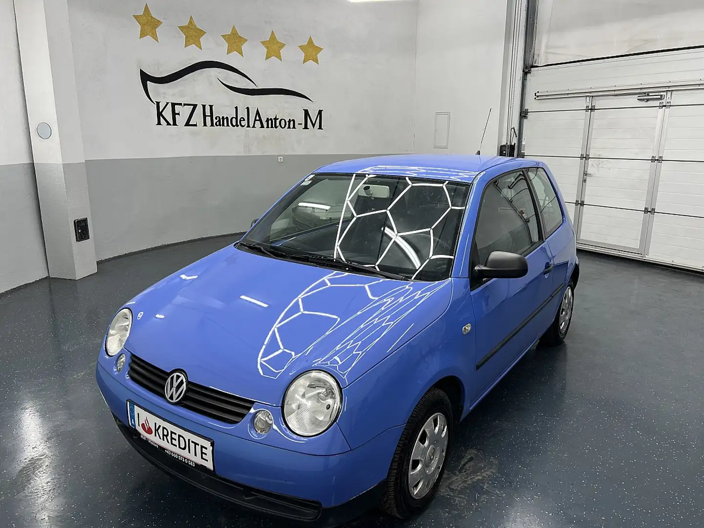 Volkswagen Lupo 1,0 Österreich-Paket * HW * EINSTEIGERFAHRZEUG ... Bleu - 1