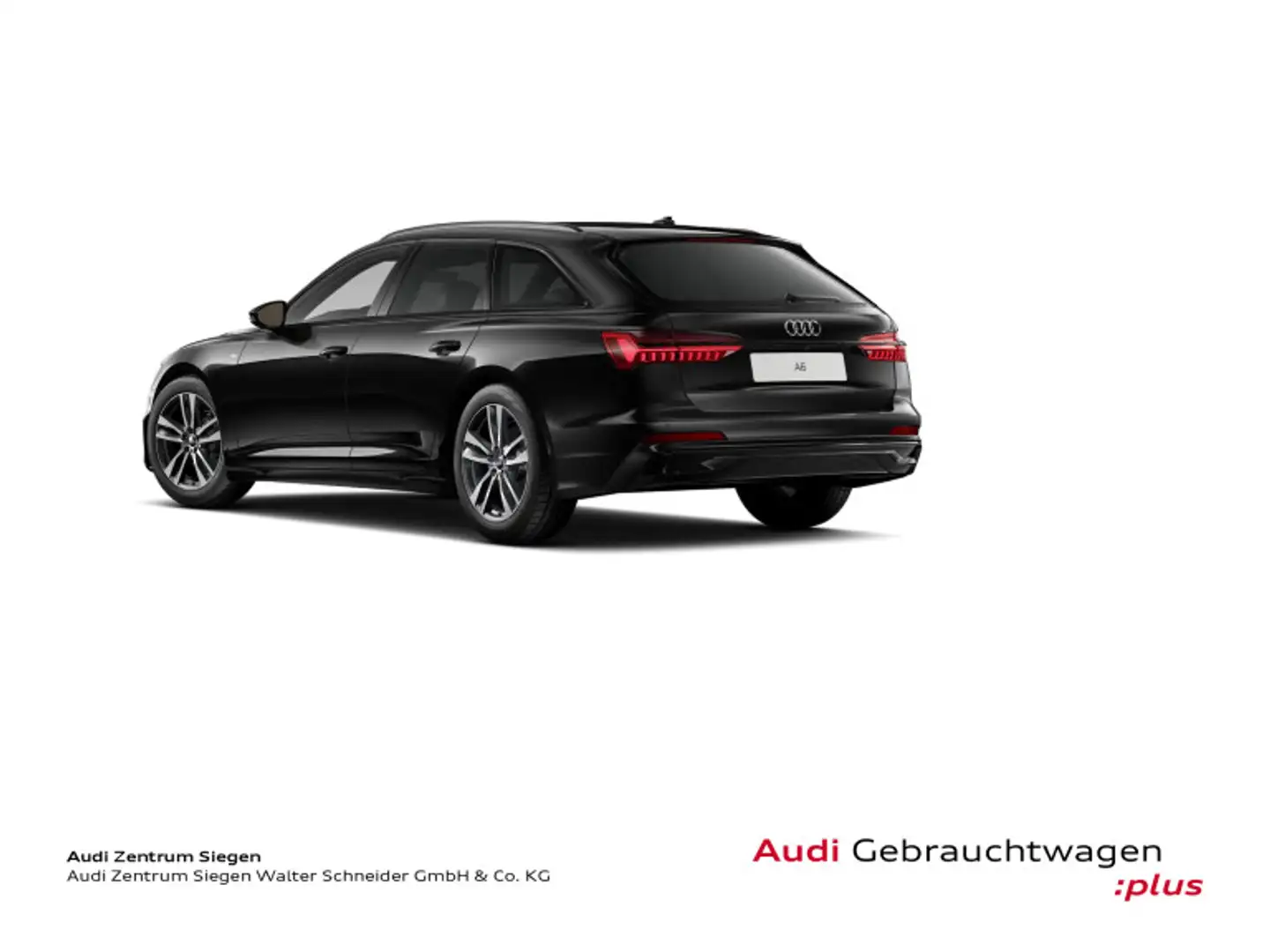 Audi A6 40 2.0 TDI Avant S line Schwarz - 1