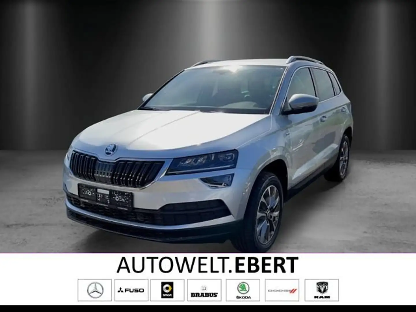Skoda Karoq Clever 1,0 TSI 81 kW Silber - 1