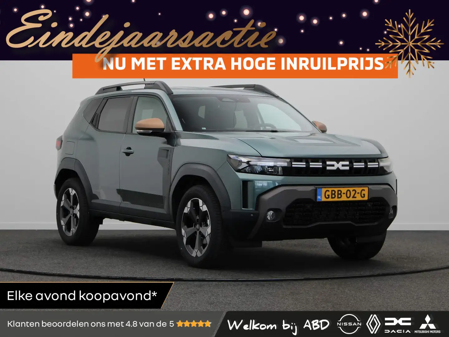 Dacia Duster TCe 130pk Mild Hybrid 4x4 Extreme | Trekhaak | Ach Groen - 1