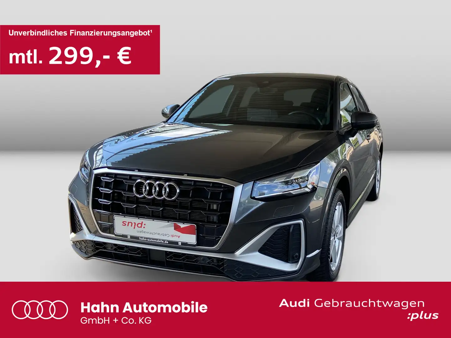 Audi Q2 35 TFSI S-tronic S line Matrix Navi AHK-Vorb. Grau - 1