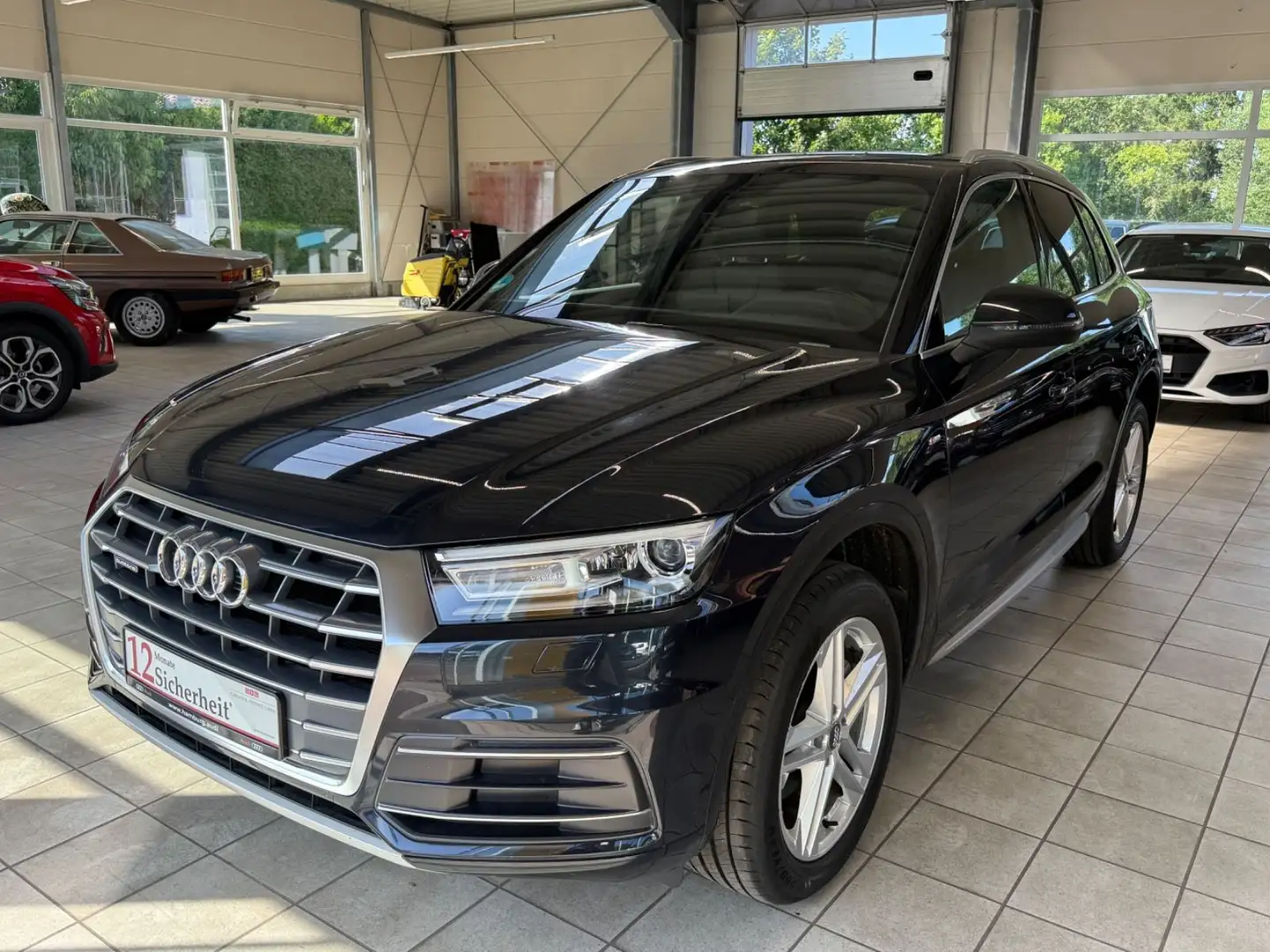 Audi Q5 40 TDI quattro 2x S line|Xenon Plus|1 Hand Blau - 1