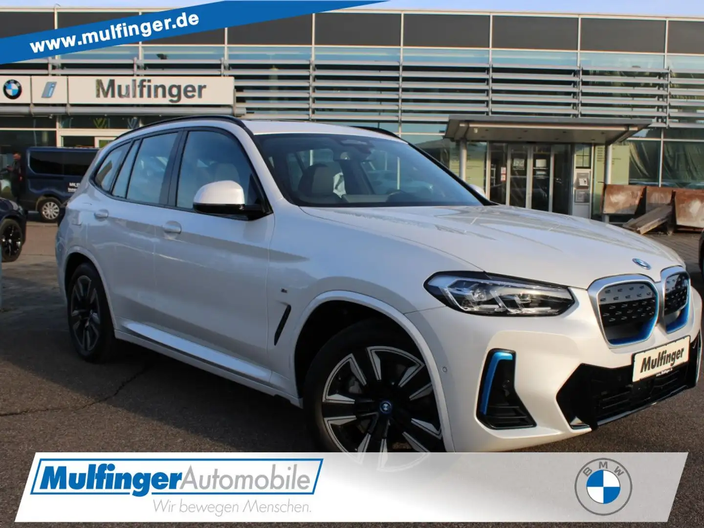 BMW iX3 M Sport Inspiring Driv-Ass-Prof. Ad-LED AHK Weiß - 1