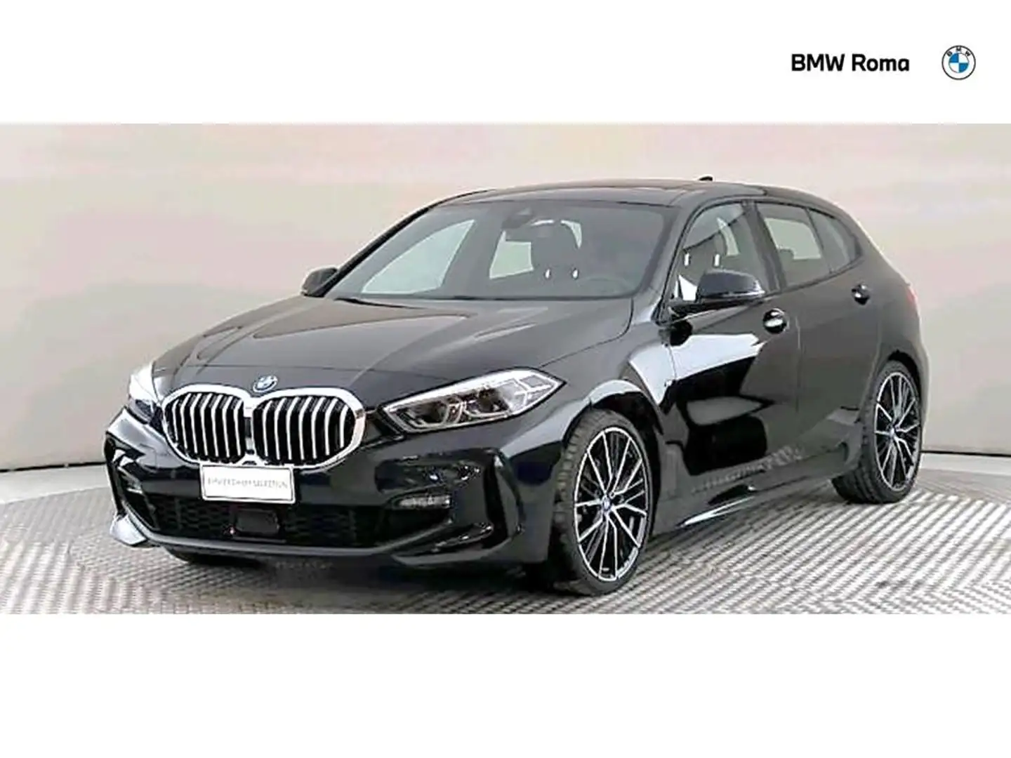 BMW 118 d Msport auto Zwart - 1