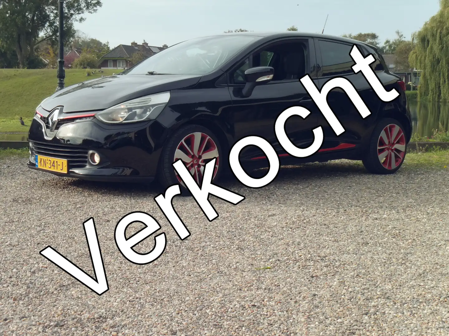 Renault Clio 0.9 TCe Dynamique - Airco - Panoramadak - Navigati Schwarz - 1