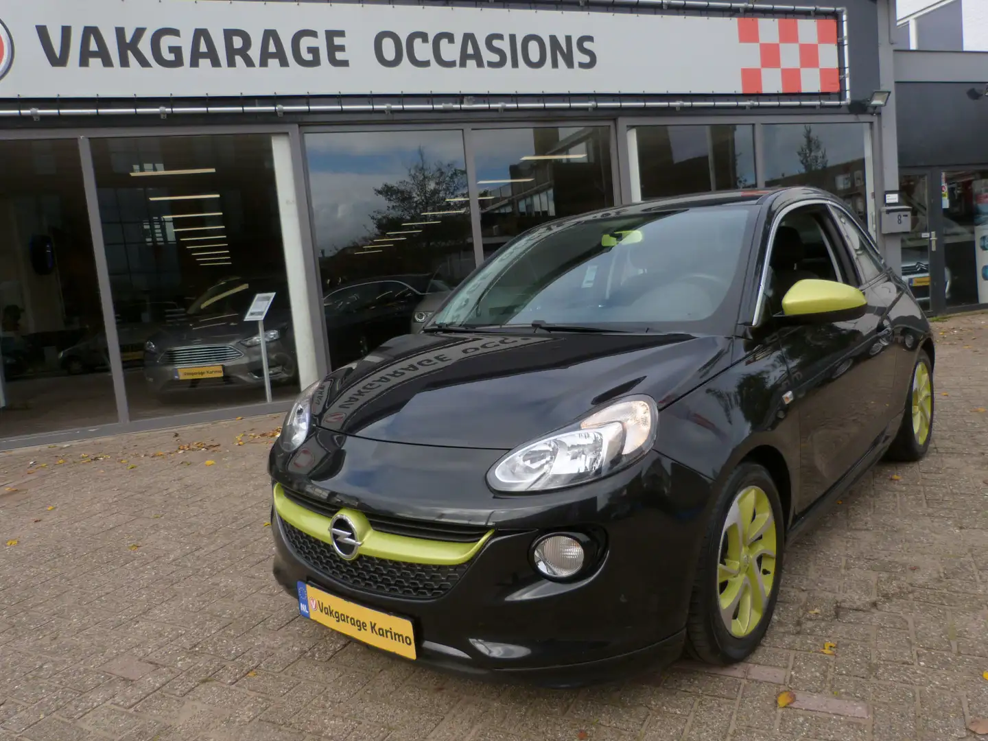 Opel Adam 1.4 Glam ,leer Zwart - 2