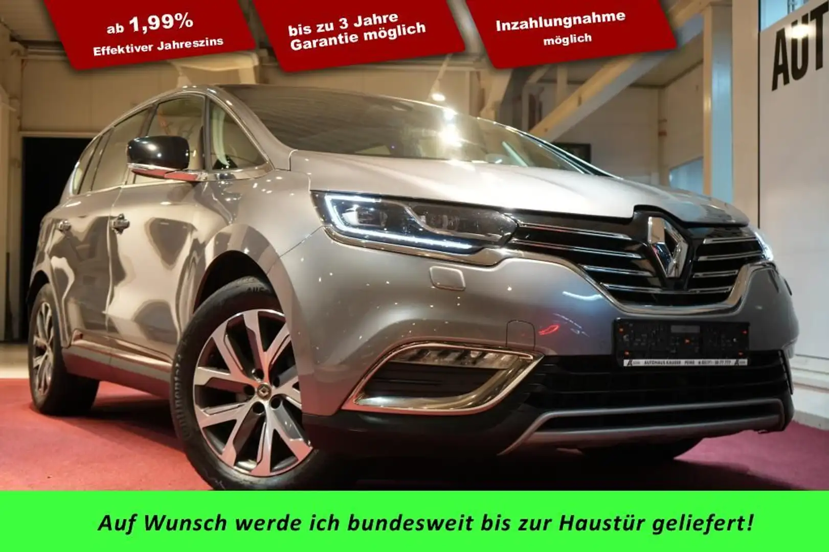 Renault Espace dCi 200 EDC BUSINESS EDITION *7-Sitzer* Grau - 1