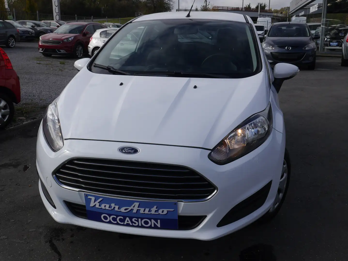 Ford Fiesta Fiesta 1.25i *51000KM*CARNET ENTRET*PRETE IMMATRI* Blanc - 1