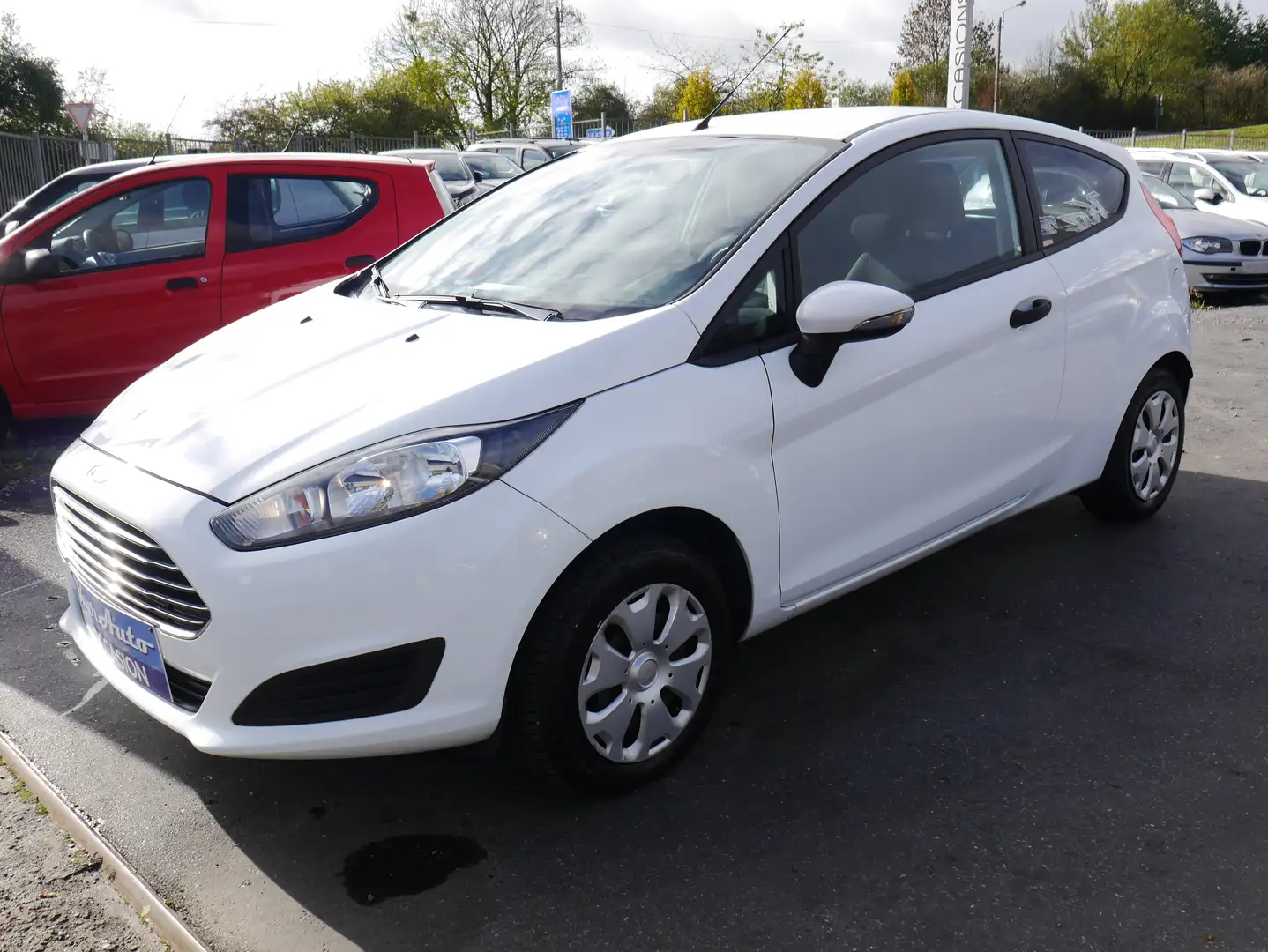 Ford Fiesta Fiesta 1.25i *51000KM*CARNET ENTRET*PRETE IMMATRI* Blanc - 2