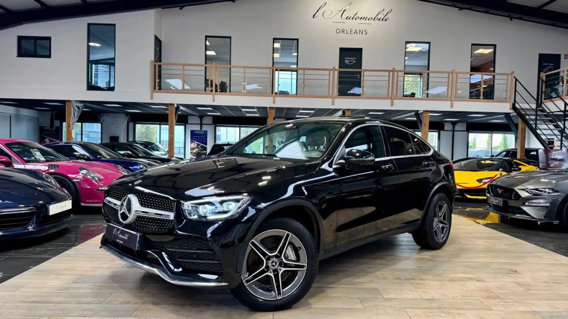 Mercedes-Benz GLC 300 COUPE 300 E 9G TRONIC 4 MATIC AMG LINE A Noir - 1