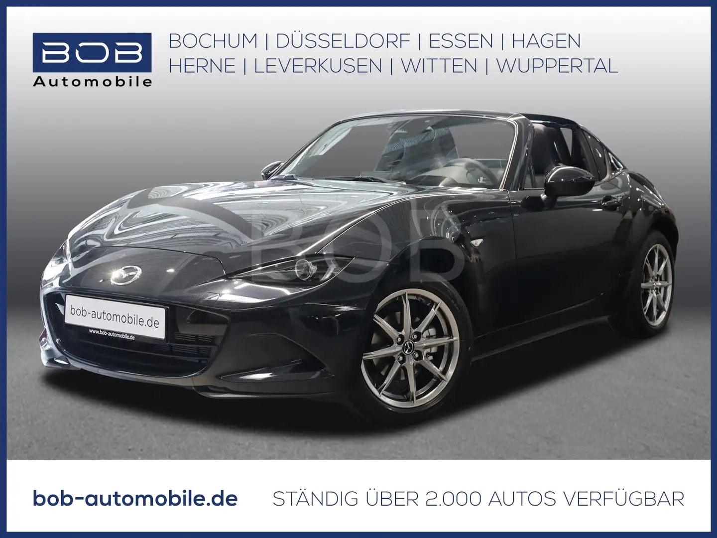Mazda MX-5 RF 1.5L SKYACTIV-G 132 6MT RWD Exclusive-line Negru - 1