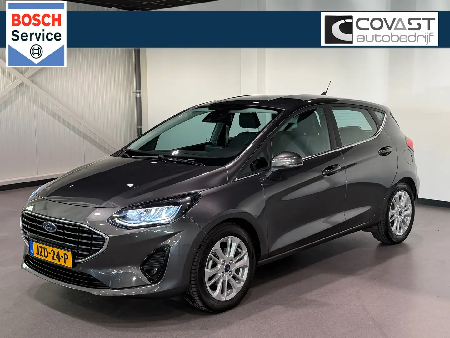 Ford Fiesta 1.0 EcoBoost Hybrid Titanium Camera|Navigatie|Carp Grau - 1