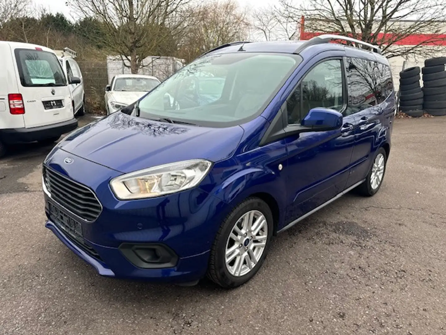 Ford Tourneo Courier FORD TOURNEO COURIER TITANIUM PDC BLUETOOTH SHZ Bleu - 1