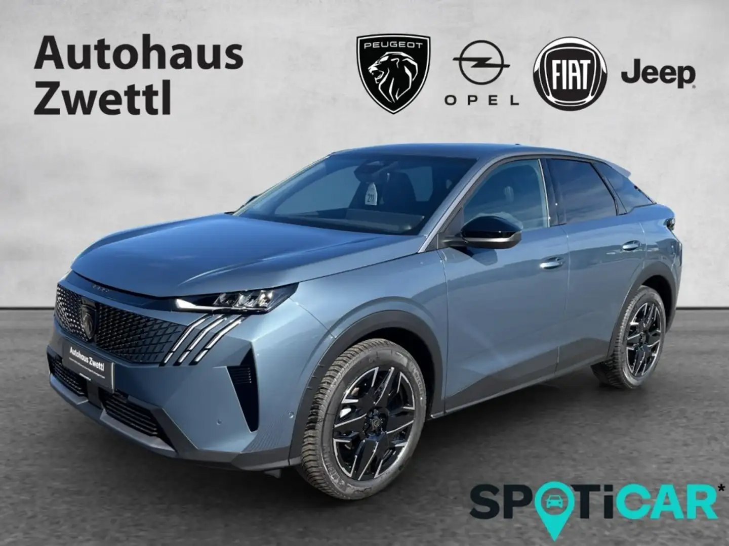 Peugeot 3008 ALLURE Hybrid 145 e-DCS6 Blau - 1