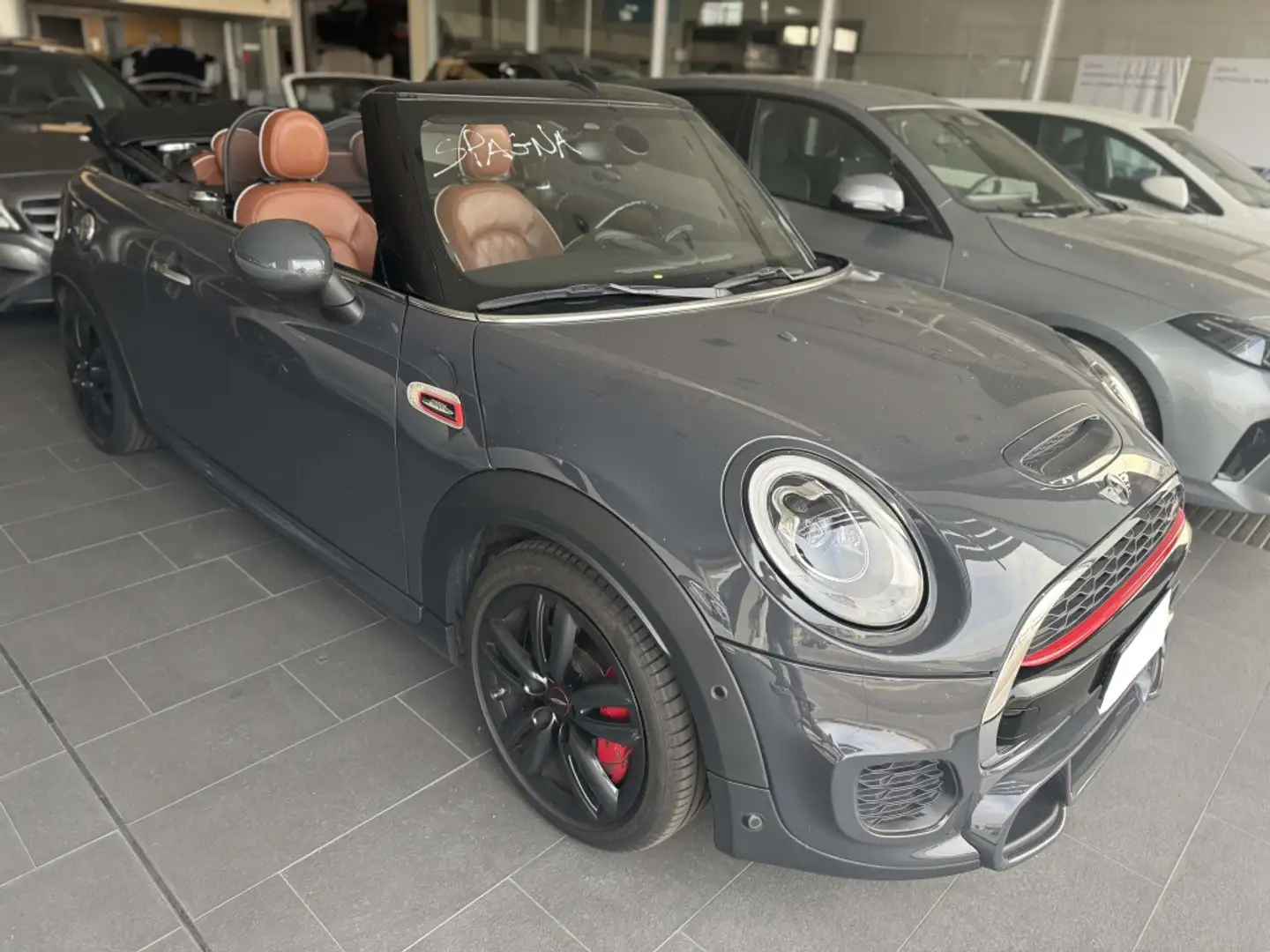 MINI John Cooper Works Cabrio Aut. Gris - 1