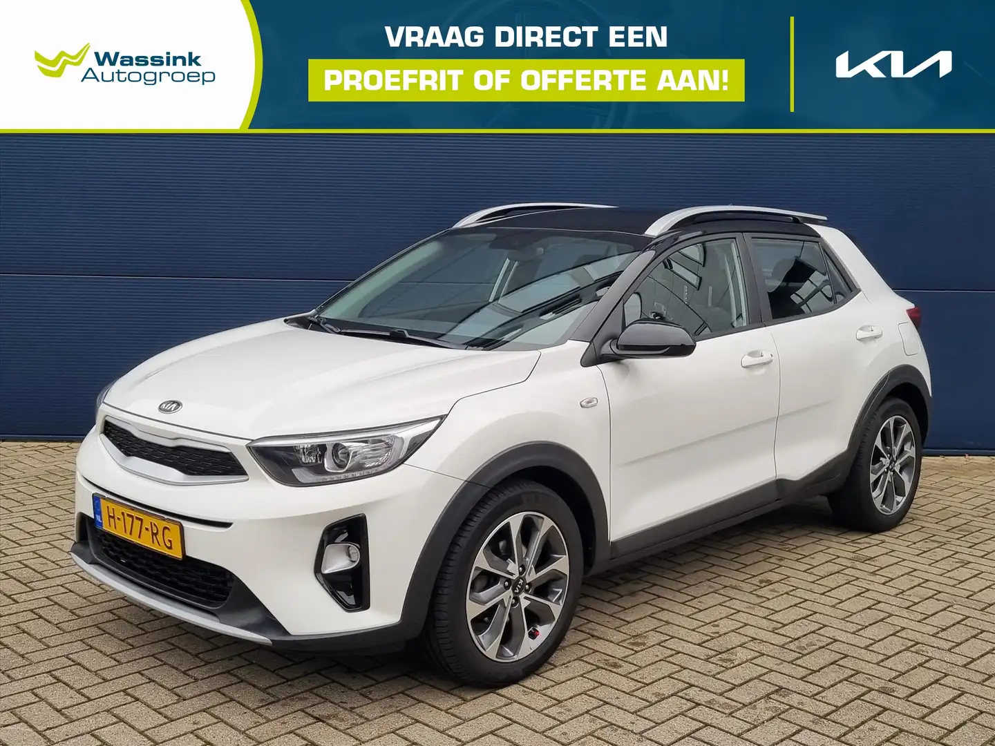 Kia Stonic 1.0T 100pk DynamicLine | Airconditioning | Navigat Wit - 1