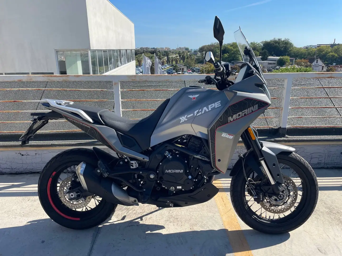 Moto Morini 650 cerchi a raggi Abs Серый - 1