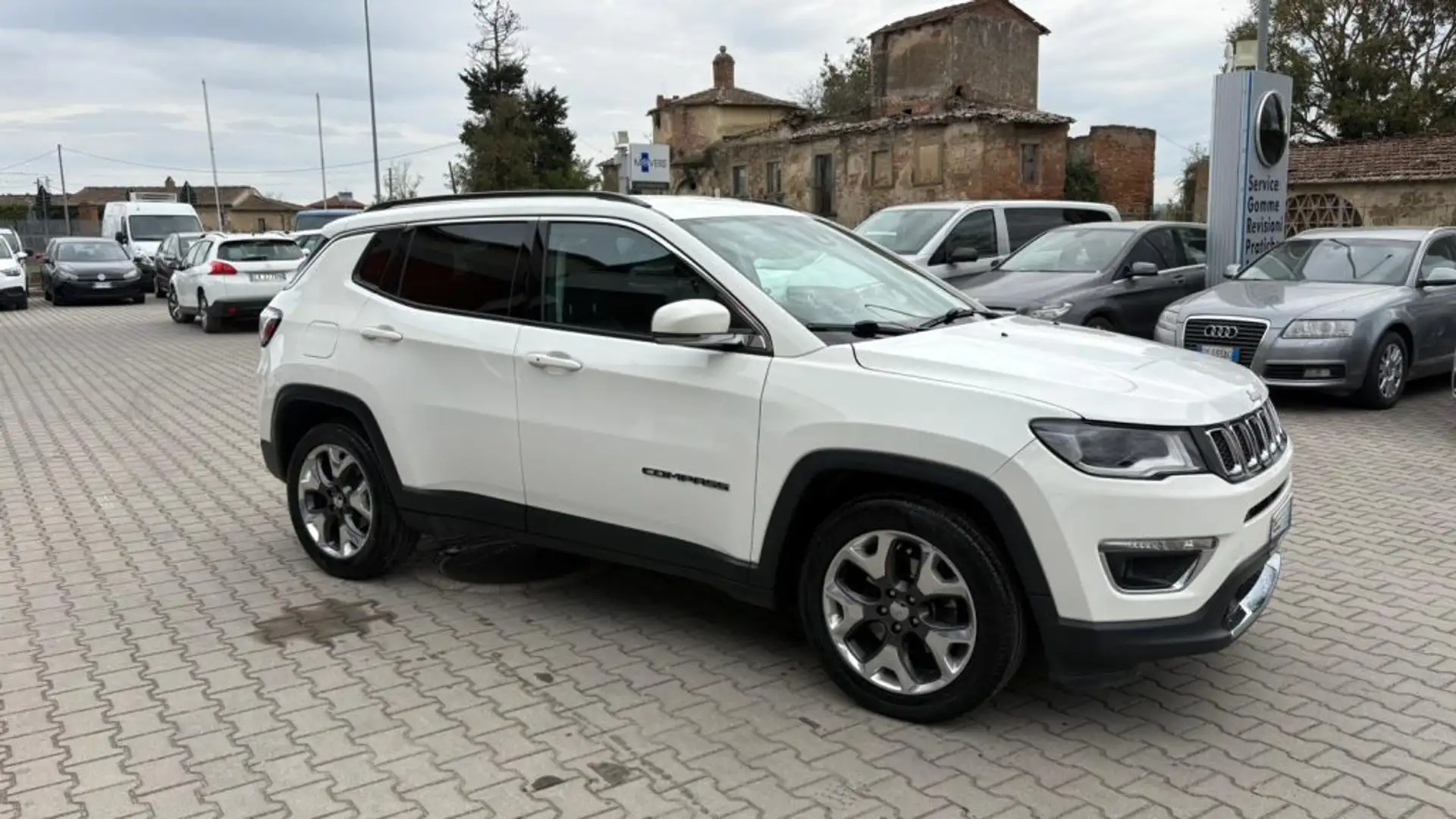 Jeep Compass 1.6 Multijet II 2WD Limited **UNICO PROPRIETARIO** Blanc - 2
