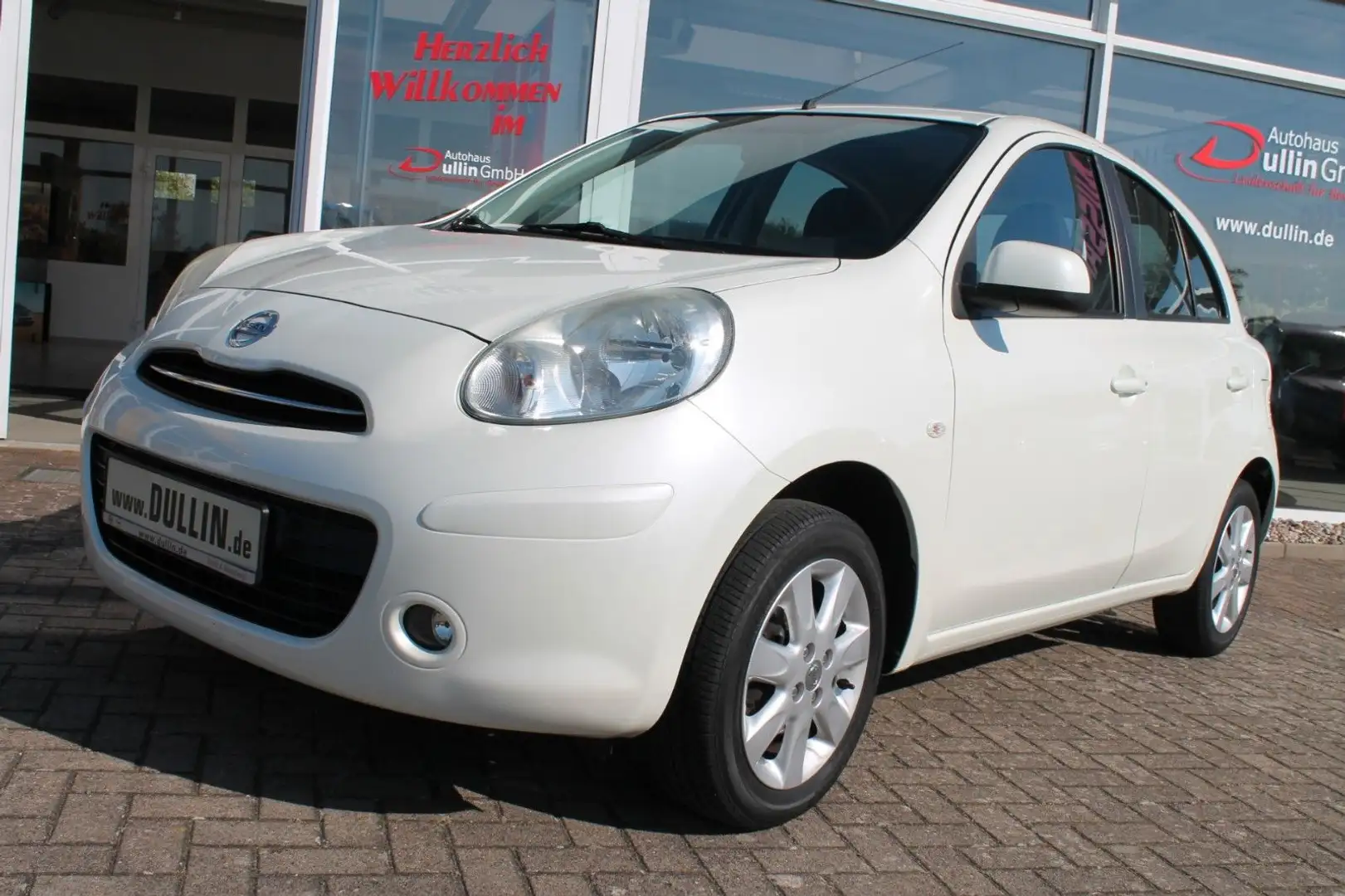 Nissan Micra 1,2 Acenta5trg. Klima+Ganzjahresreifen Weiß - 2