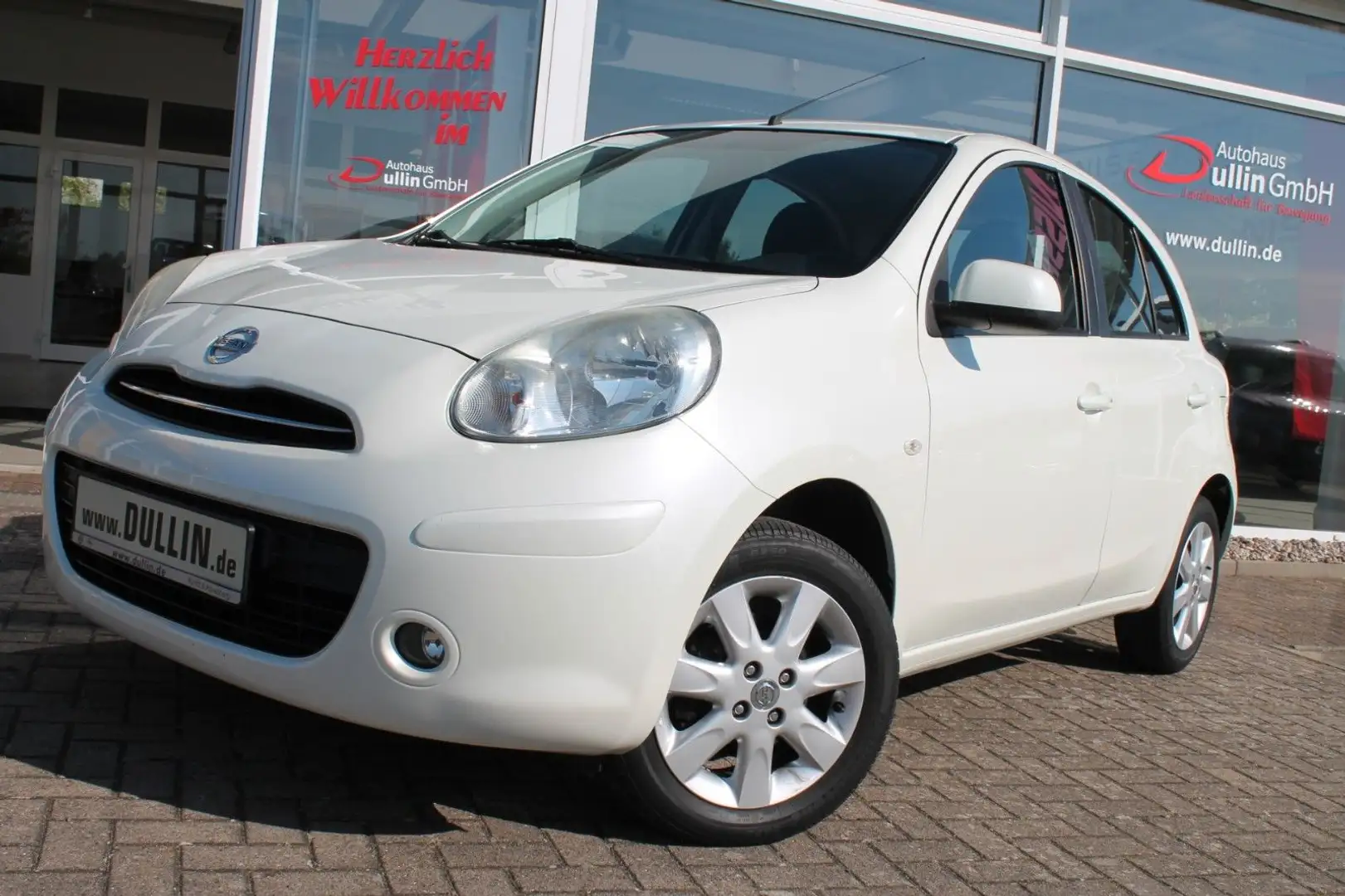 Nissan Micra 1,2 Acenta5trg. Klima+Ganzjahresreifen Weiß - 1
