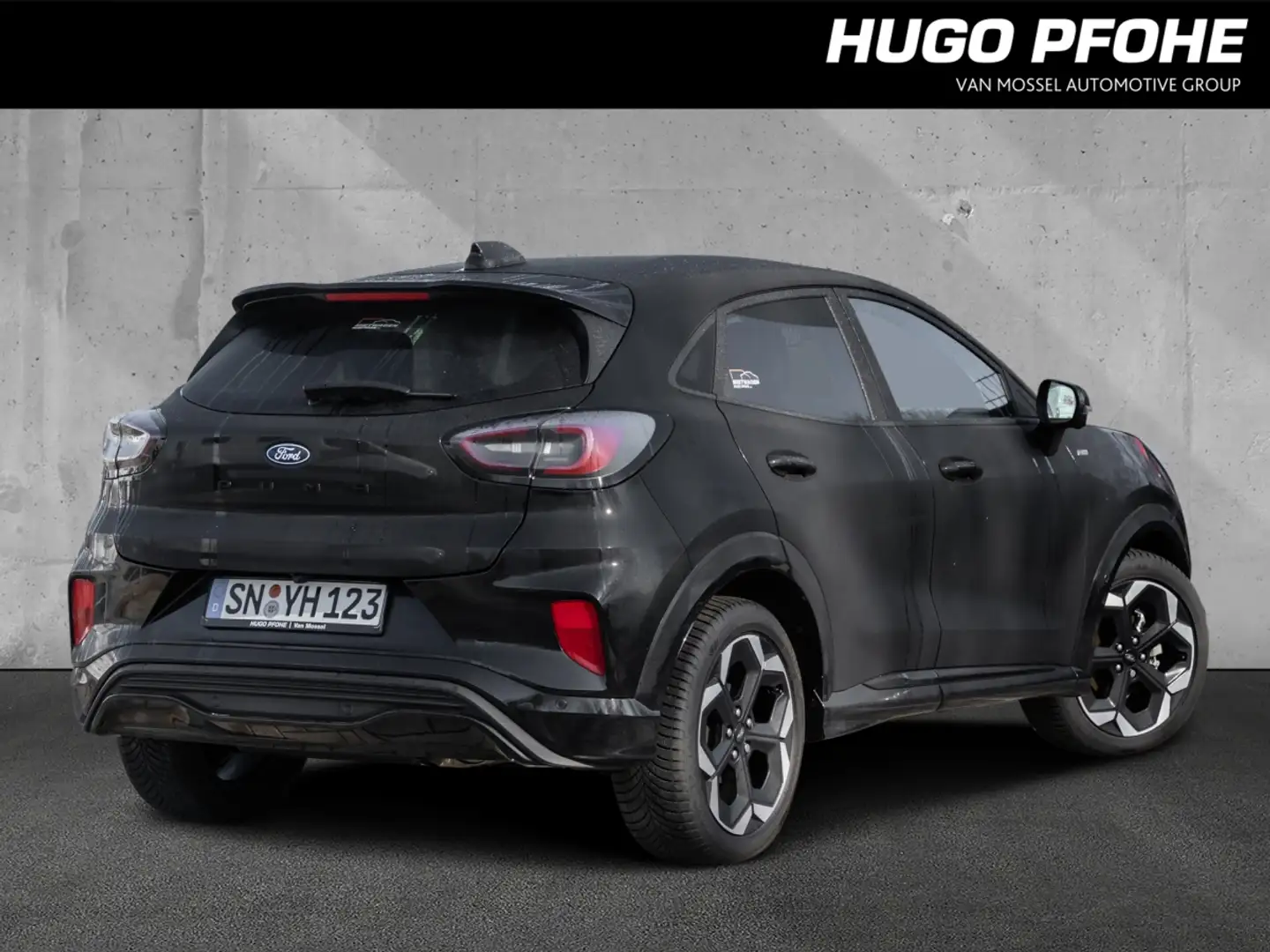 Ford Puma ST-LINE X EcoBoost Hybrid Automatik 92kW(125PS) *A Black - 2