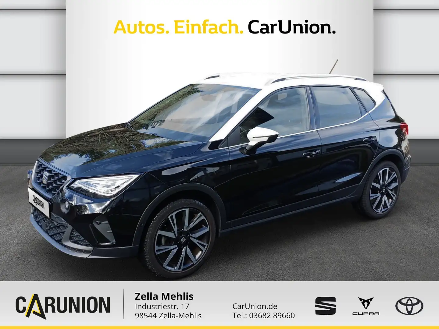 SEAT Arona FR 1.0 TSI *ALCANTARA*VOLL-LED*NAVI*SITZH* Negro - 1