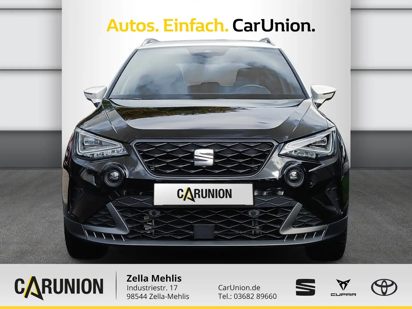 SEAT Arona FR 1.0 TSI *ALCANTARA*VOLL-LED*NAVI*SITZH* Negro - 2