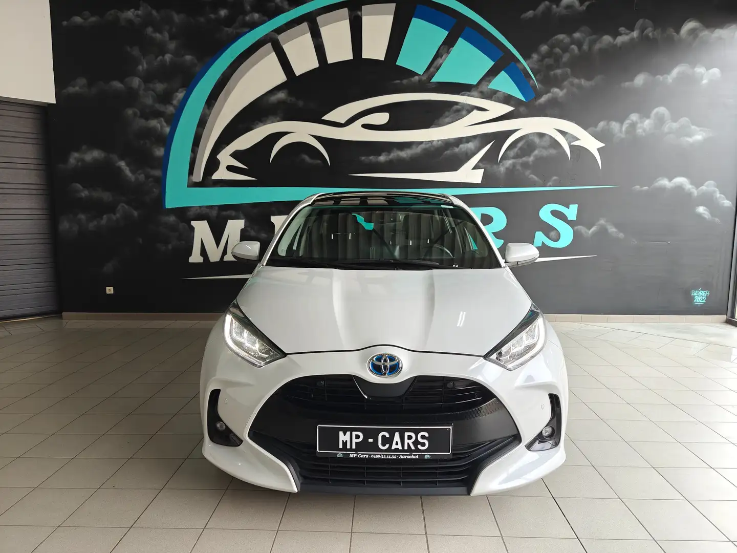 Toyota Yaris Yaris Hybrid 1.5 VVT ACC/Camera/PDC/Pano/DAB Blanc - 2