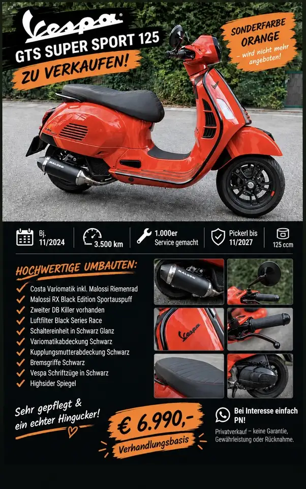 Vespa GTS Super Sport