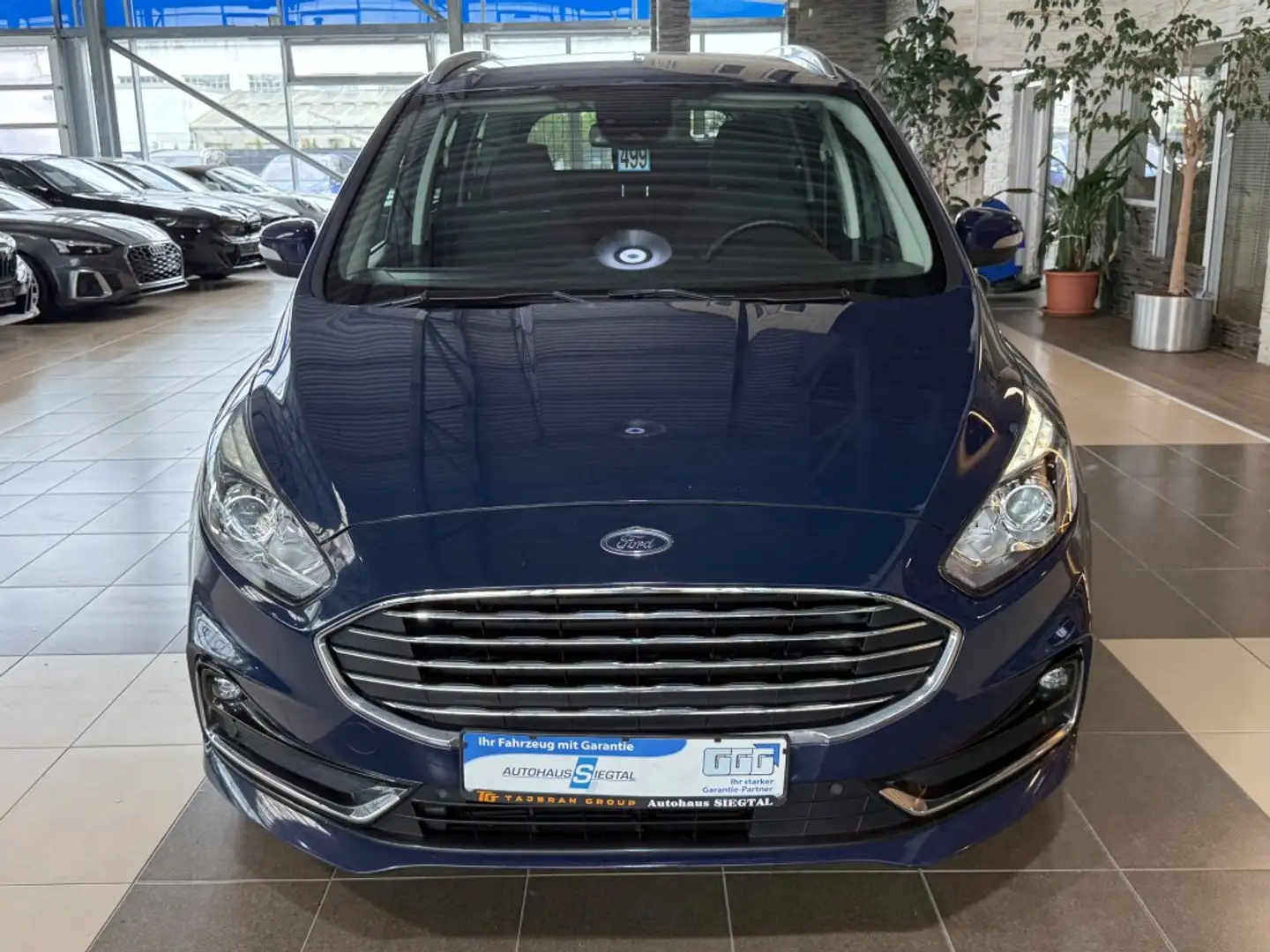 Ford Galaxy Titanium 7-Sitzer Navi PDC Tempomat SHZ Синий - 2