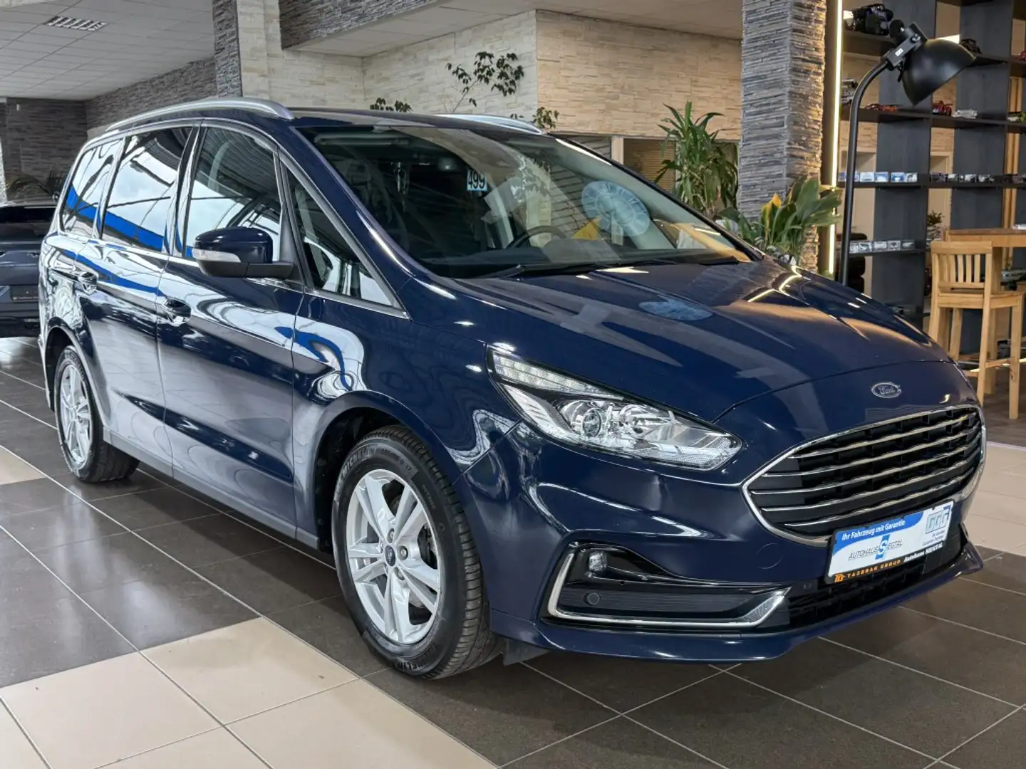 Ford Galaxy Titanium 7-Sitzer Navi PDC Tempomat SHZ Синий - 1
