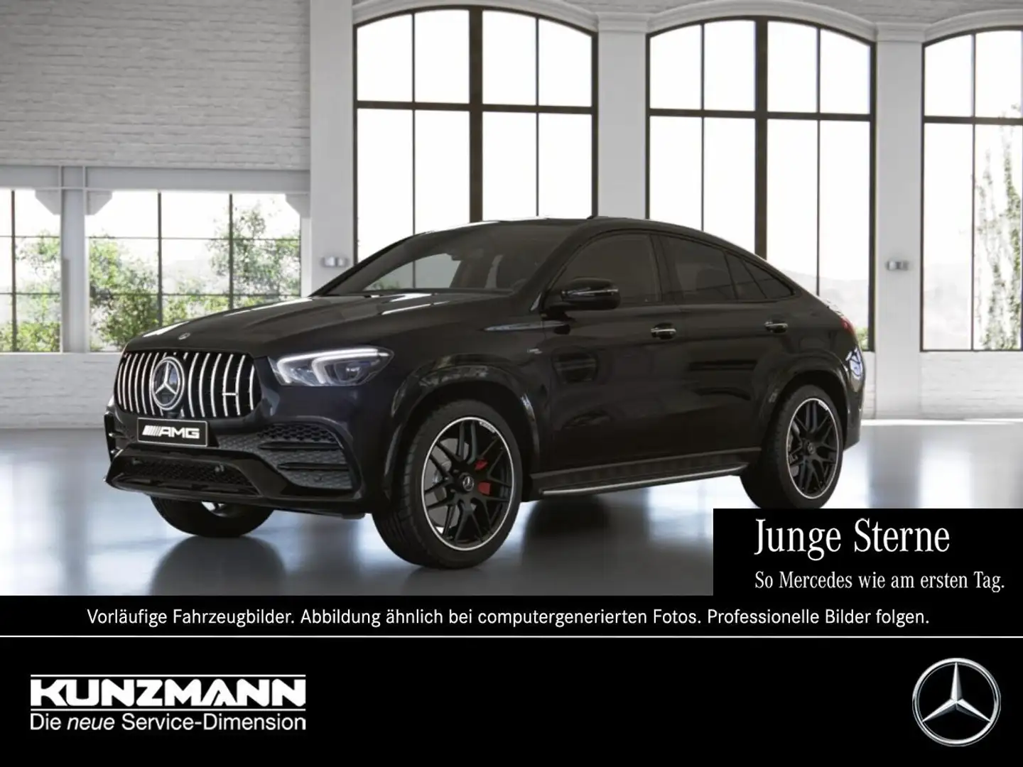 Mercedes-Benz GLE 53 AMG 4M+ Coupé Night Panorama Standhzg 360° Noir - 1