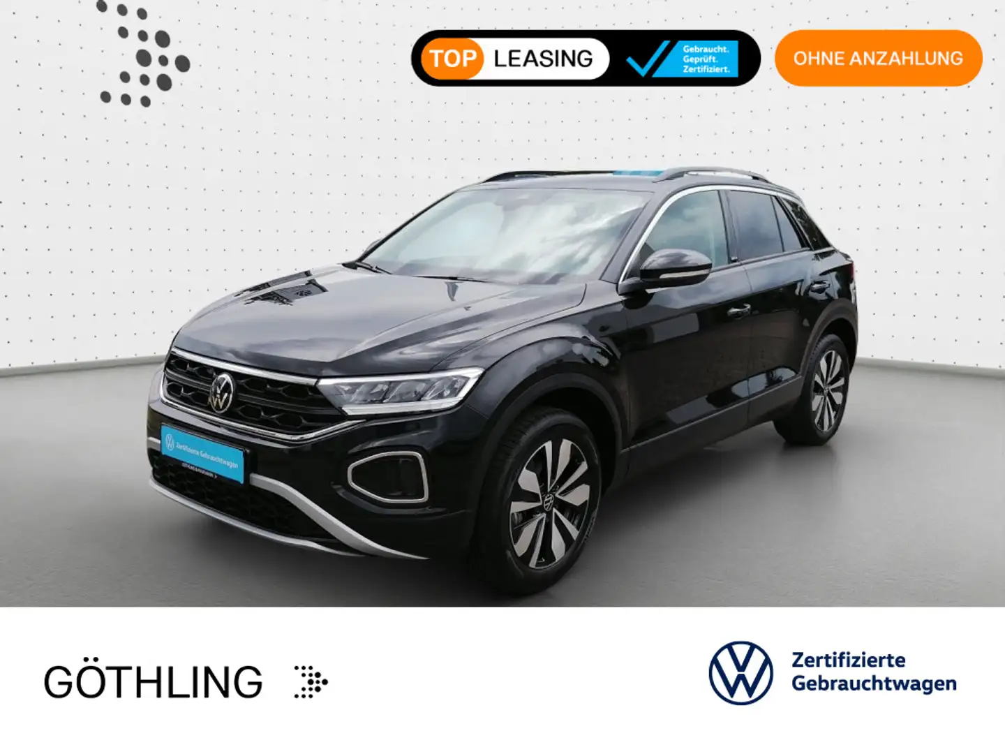 Volkswagen T-Roc T-ROC MOVE TSI 110kW 6-Gang*NAVI*KAMERA*ASG*SHZ Schwarz - 1