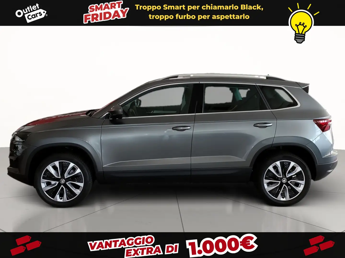 Skoda Karoq 1.0 tsi style 115cv Grijs - 2