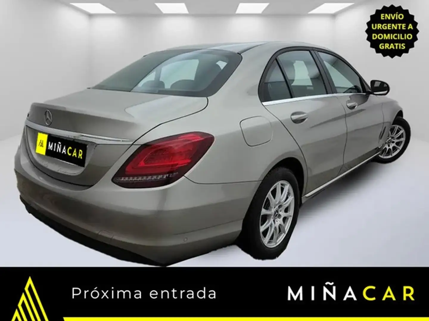 Mercedes-Benz C 180 9G-Tronic Gris - 2